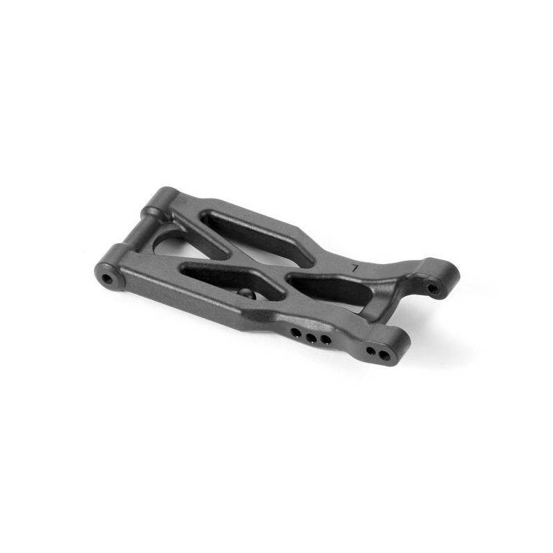 COMPOSITE SUSPENSION ARM REAR LOWER LEFT - GRAPHITE - 323120-G - XRAY COMPOSITE SUSPENSION ARM REAR LOWER LEFT - GRAPHITE - 323120-G - XRAY