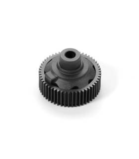 COMPOSITE GEAR DIFFERENTIAL CASE WITH PULLEY 53T - GRAPHITE - 324953-