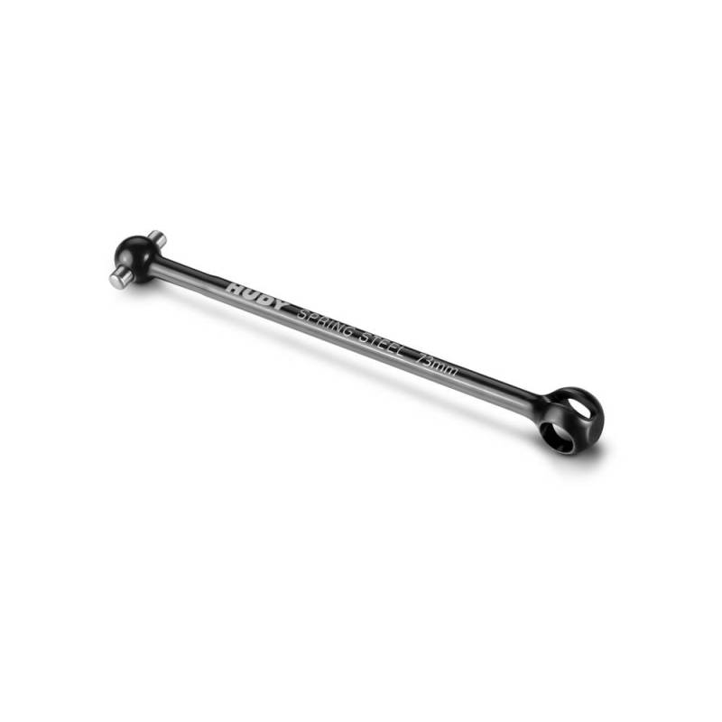 REAR DRIVE SHAFT 73MM WITH 2.5MM PIN - HUDY SPRING STEEL™ - 325326 - REAR DRIVE SHAFT 73MM WITH 2.5MM PIN - HUDY SPRING STEEL™ - 325326 -