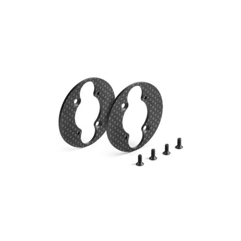 GRAPHITE FRONT AERODYNAMIC DISC 1.6MM - LEFT+RIGHT - SET - 335270 - X GRAPHITE FRONT AERODYNAMIC DISC 1.6MM - LEFT+RIGHT - SET - 335270 - X