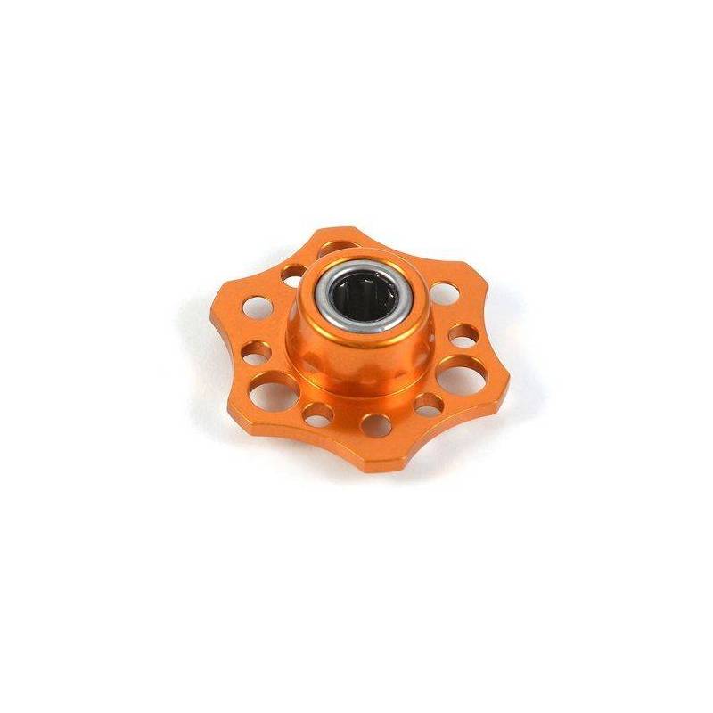 LIGHTWEIGHT DRIVE FLANGE WITH ONE-WAY BEARING - ORANGE - XRAY LIGHTWEIGHT DRIVE FLANGE WITH ONE-WAY BEARING - ORANGE - XRAY