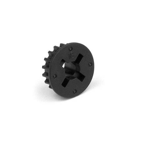 COMPOSITE BELT PULLEY 18T - 2-SPEED-SIDE - XRAY