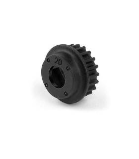 COMPOSITE BELT PULLEY 20T - 2-SPEED-CENTER - XRAY