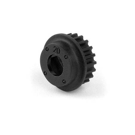 COMPOSITE BELT PULLEY 20T - 2-SPEED-CENTER - 335810 - XRAY