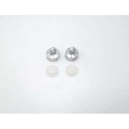 Tapones amortiguador Fastrace con membrana honey Kyosho MP9/10 (2)