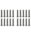 M3 X 22 BUTTON HEAD HEX SCREW (10) - ASSOCIATED - 25189