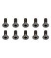 M3 X 8 FLAT HEAD HEX SCREW (10) - ASSOCIATED - 25201