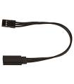 125mm SERVO EXTENSION WIRE BLACK (4.92IN) - REEDY - 27164