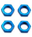 RC8B3.1/ RC8B3.2 WHEEL NUTS 17MM BLUE - TEAM ASSOCIATED