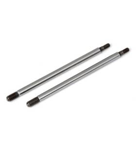 RC8B3.2/T3 CHROME SHOCK SHAFTS 42.5mm - TEAM ASSOCIATED - AS81177