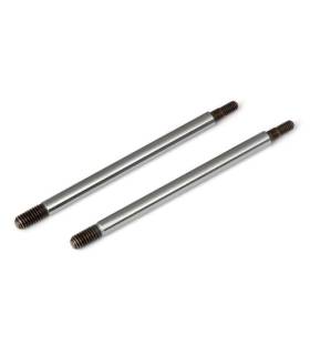 RC8B3.1 FT CHROME SHOCK SHAFTS 33.5mm - TEAM ASSOCIATED - AS81176