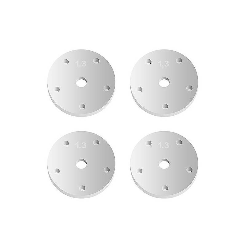 16MM PISTONS 5 x 1.3MM FLAT - TEAM ASSOCIATED 16MM PISTONS 5 x 1.3MM FLAT - TEAM ASSOCIATED