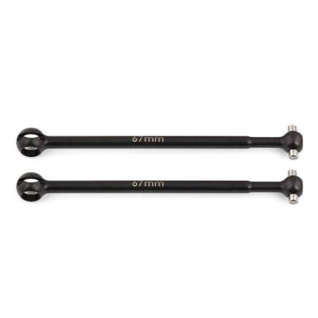 B6/B6.1 REAR CVA BONES 67MM (PR) - TEAM ASSOCIATED - AS91434