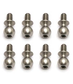 HD BALLSTUD, 4MM (10) - TEAM ASSOCIATED - AS91451