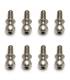 HEAVY DUTY BALLSTUD 6MM (10) - ASSOCIATED - 91047