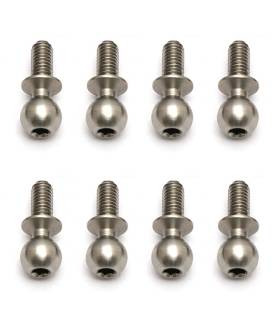 HEAVY DUTY BALLSTUD 6MM (10) - ASSOCIATED - 91047