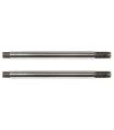 3x24 SHOCK SHAFTS V2, CHROME (B74) - TEAM ASSOCIATED - AS91643