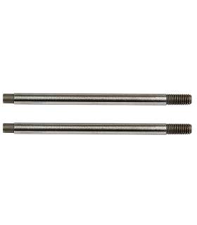 3x29 SHOCK SHAFTS V2, CHROME (B74) - TEAM ASSOCIATED - AS91645