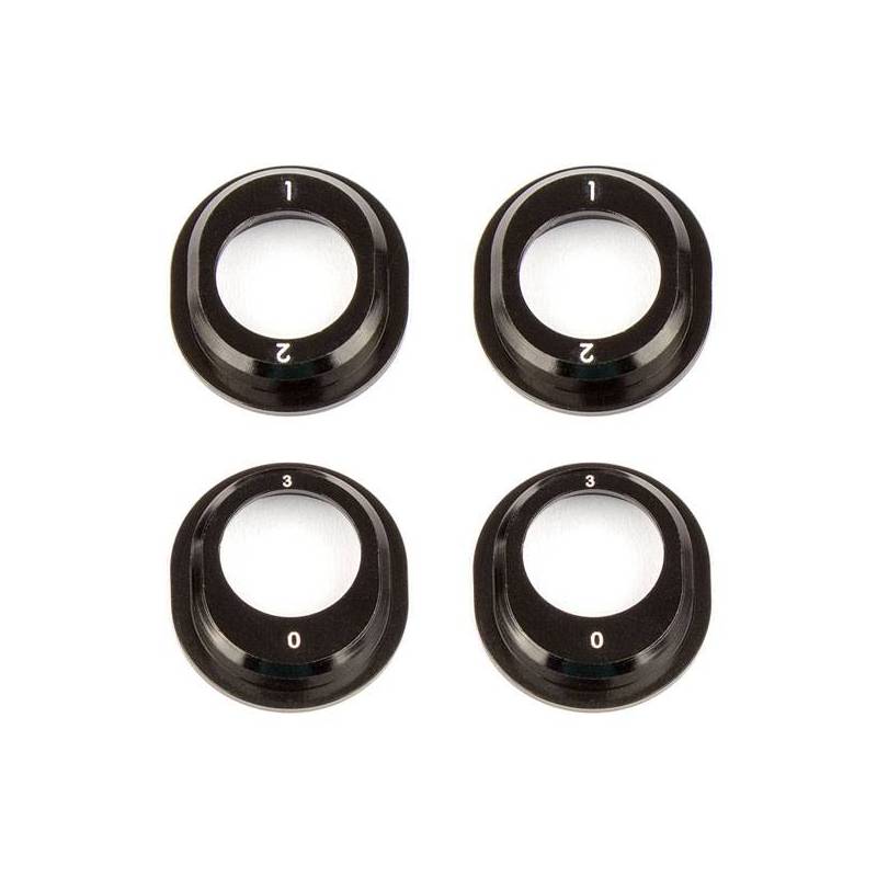 B6.1 ALU DIFFERENTIAL HEIGHT INSERTS - TEAM ASSOCIATED B6.1 ALU DIFFERENTIAL HEIGHT INSERTS - TEAM ASSOCIATED
