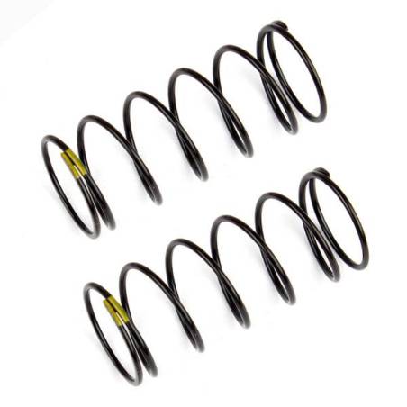 FRONT SHOCK SPRINGS YELLOW 4.30 LB L44M - TEAM ASSOCIATED