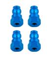 SHOCK BUSHINGS 12 MM BLUE ALUMINUM - ASSOCIATED - 91816