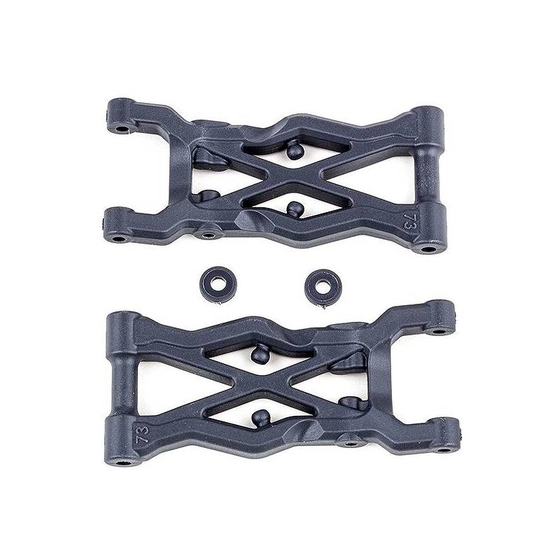 B6.2 REAR SUSPENSION ARMS (73MM) HARD - TEAM ASSOCIATED B6.2 REAR SUSPENSION ARMS (73MM) HARD - TEAM ASSOCIATED