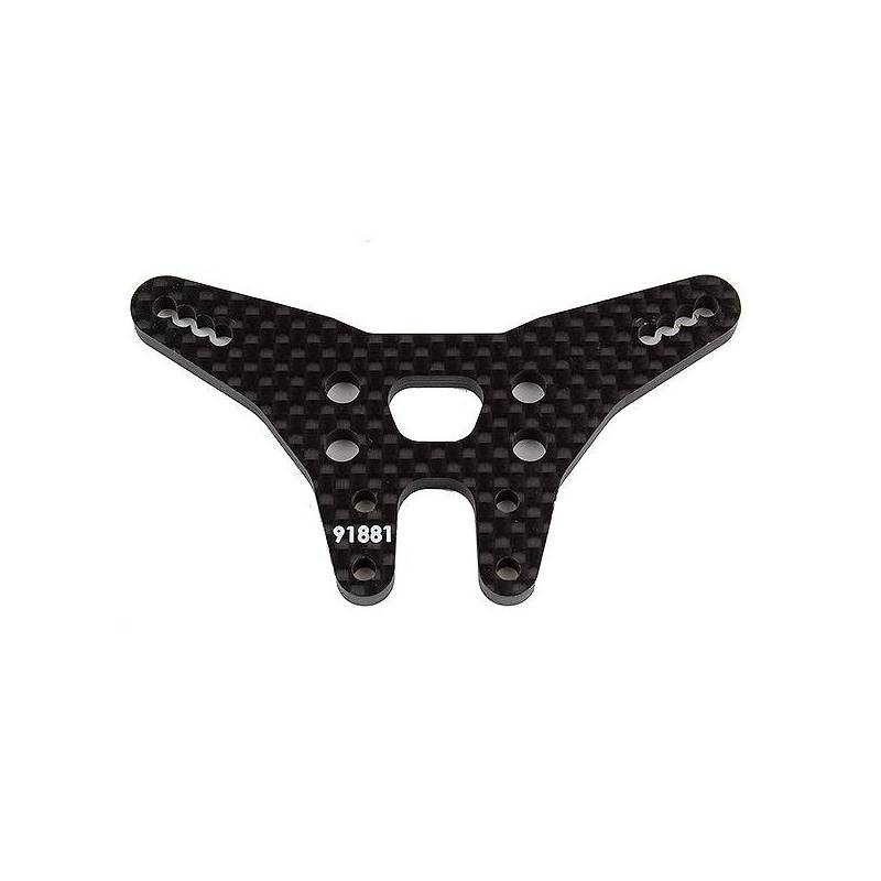 B6.3 REAR WIDE SHOCK TOWER CARBON FIBRE - TEAM ASSOCIATED B6.3 REAR WIDE SHOCK TOWER CARBON FIBRE - TEAM ASSOCIATED