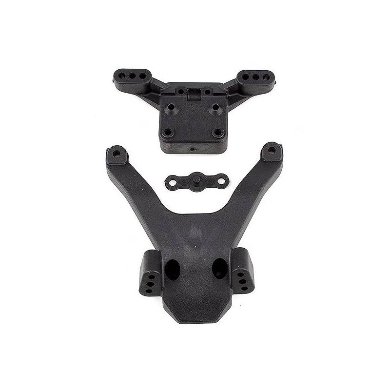 B6.3 FRONT TOP PLATE AND BALLSTUD MOUNT - ASSOCIATED - 91884 B6.3 FRONT TOP PLATE AND BALLSTUD MOUNT - ASSOCIATED - 91884