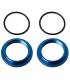 13MM SHOCK COLLARS BLUE ALUMINIUM - ASSOCIATED - 91928