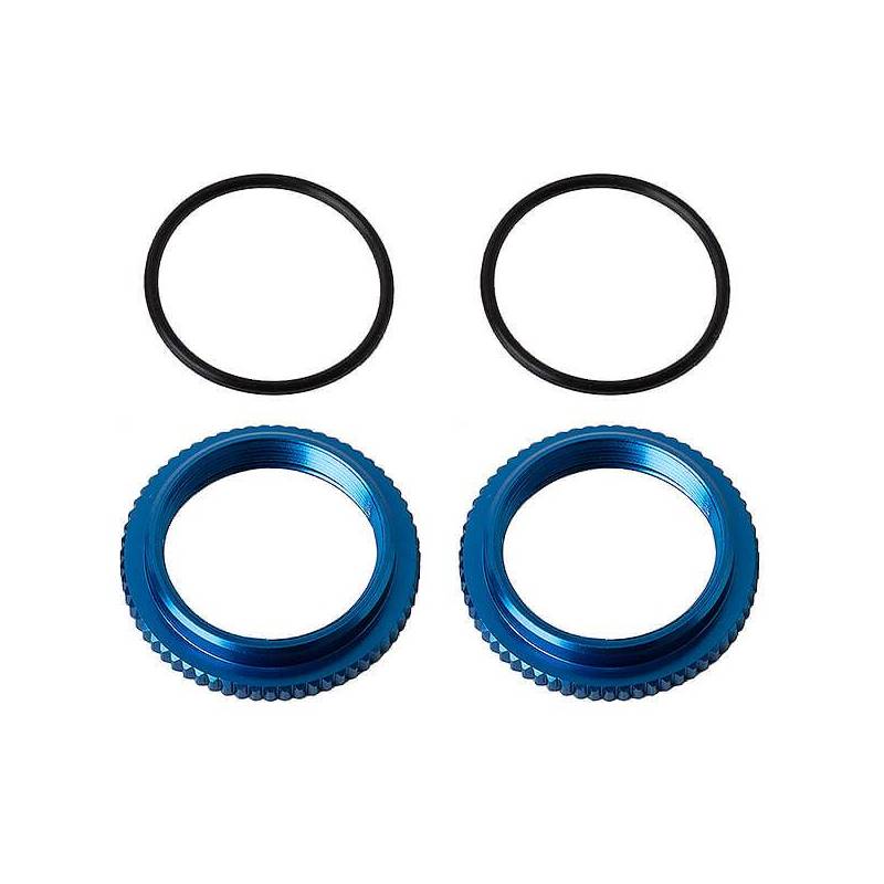 13MM SHOCK COLLARS BLUE ALUMINIUM 13MM SHOCK COLLARS BLUE ALUMINIUM
