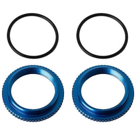 13MM SHOCK COLLARS BLUE ALUMINIUM