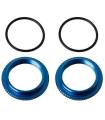 13MM SHOCK COLLARS BLUE ALUMINIUM - ASSOCIATED - 91928