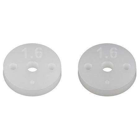 FT 13MM SHOCK PISTONS 2.5MM, 2 x 1.6