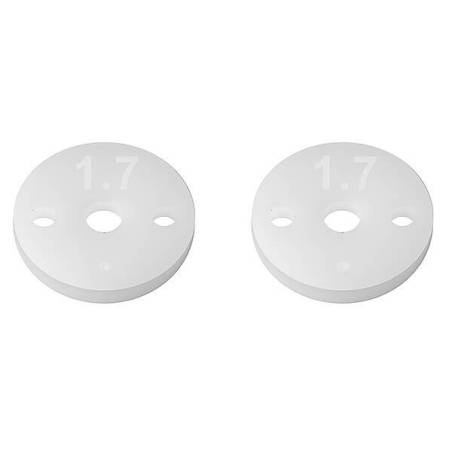 FT 13MM SHOCK PISTONS 2.5MM, 2 x 1.7