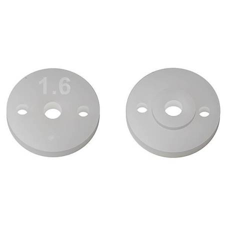 FT 13MM SHOCK PISTONS 2.0MM, 2 x 1.6 - ASSOCIATED - AS91936
