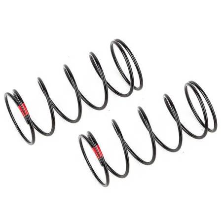13MM FRONT SHOCK SPRINGS RED 4.0LB/IN - ASSOCIATED - 91944