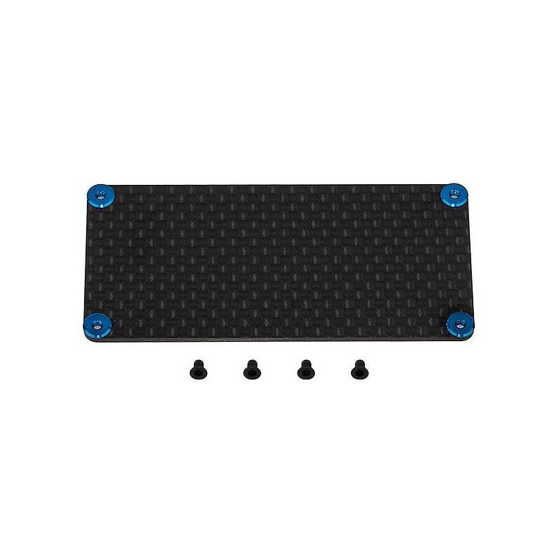 RC10B6.4 FT ESC WEIGHT, CARBON FIBRE - ASSOCIATED RC10B6.4 FT ESC WEIGHT, CARBON FIBRE - ASSOCIATED