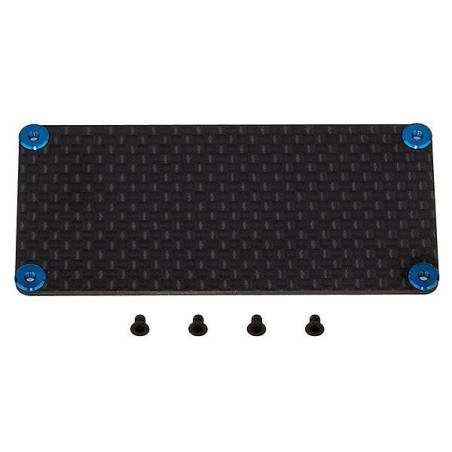 RC10B6.4 FT ESC WEIGHT, CARBON FIBRE - ASSOCIATED - AS91975
