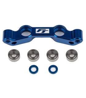 RC10B6.4 FT STEERING RACK BLUE ALUMINIUM