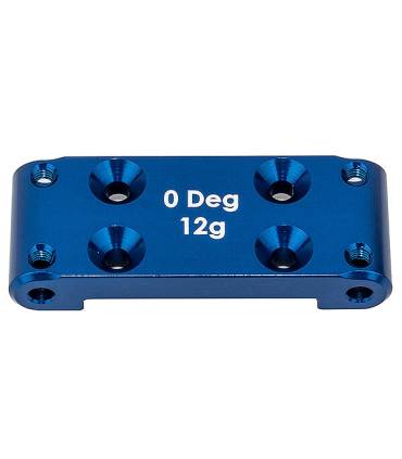 RC10B6.4 FRONT BULKHEAD BLUE ALUMINIUM - ASSOCIATED - AS91987