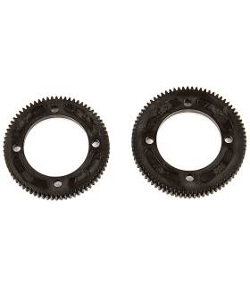 B74 CENTRE DIFF SPUR GEARS, 72/78 TOOTH - ASSOCIATED - 92149