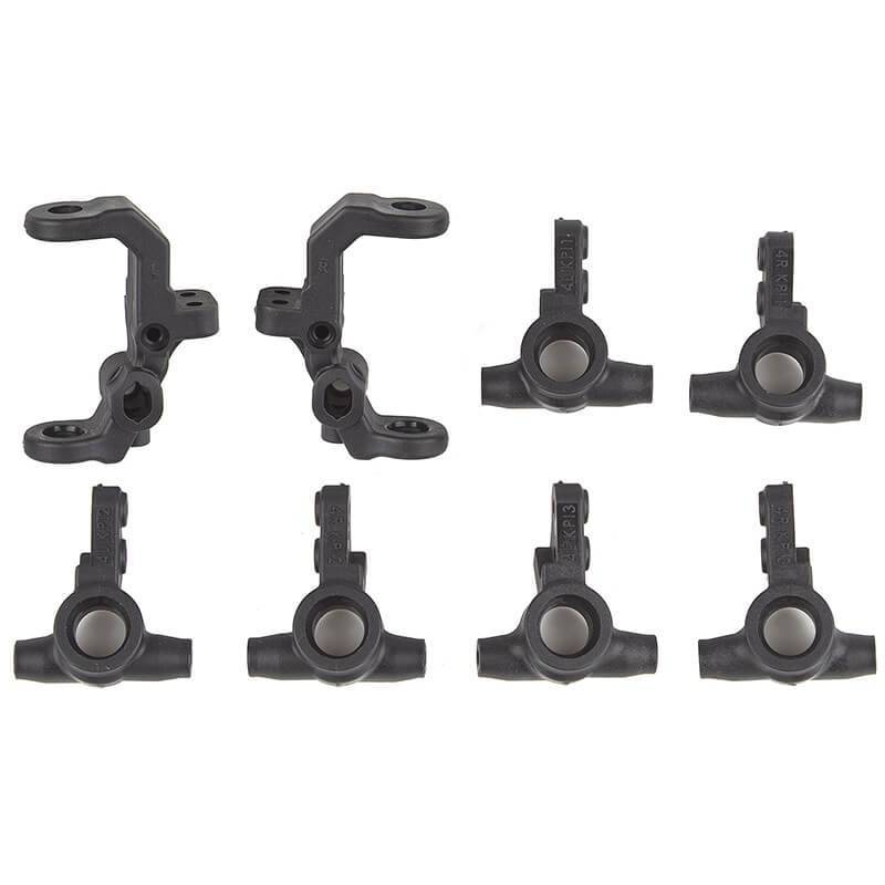 RC10B7 FT CASTER/STEERING BLOCKS CARBON - ASSOCIATED - 92415 RC10B7 FT CASTER/STEERING BLOCKS CARBON - ASSOCIATED - 92415