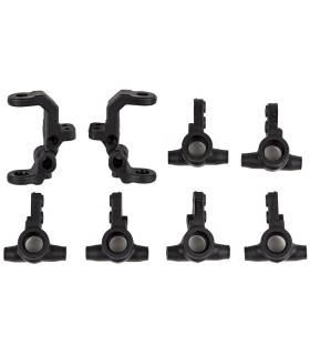 RC10B7 CASTER AND STEERING BLOCKS - ASSOCIATED - 92414