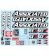 RC10B7 DECAL SHEET - ASSOCIATED - 92465