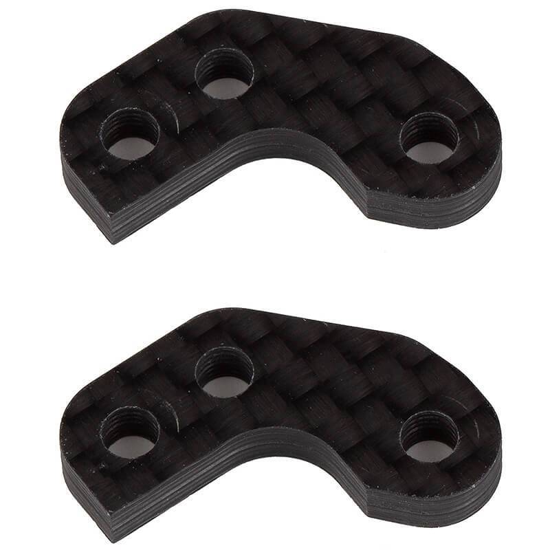 RC10B7 CASTER BLOCK LINK MOUNT SET -1MM RC10B7 CASTER BLOCK LINK MOUNT SET -1MM