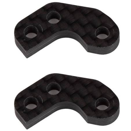 RC10B7 CASTER BLOCK LINK MOUNT SET -1MM