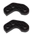 RC10B7 CASTER BLOCK LINK MOUNT SET -1MM