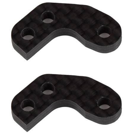 RC10B7 CASTER BLOCK LINK MOUNT SET +1MM