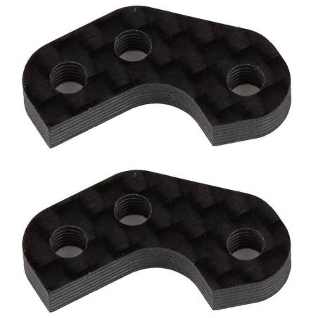 RC10B7 CASTER BLOCK LINK MOUNT SET -3MM