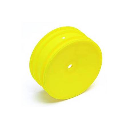 BUGGY FRONT WHEEL HEX YELLOW (B6/B6D) - ASSOCIATED - 9691